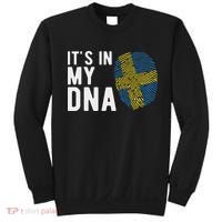 It's In My Dna Sweden Flag Swedish Gift Sweatshirt thumb 0