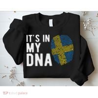 It's In My Dna Sweden Flag Swedish Gift Sweatshirt thumb 2