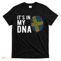 It's In My Dna Sweden Flag Swedish Gift T-Shirt thumb 0