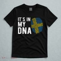 It's In My Dna Sweden Flag Swedish Gift T-Shirt thumb 5