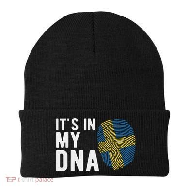 It's In My Dna Sweden Flag Swedish Gift Beanie