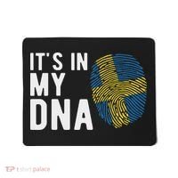 It's In My Dna Sweden Flag Swedish Gift Mousepad thumb 0
