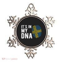 It's In My Dna Sweden Flag Swedish Gift Ornament thumb 0