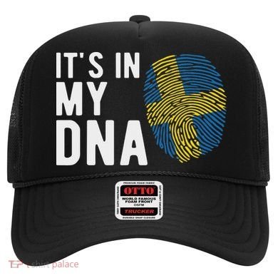 It's In My Dna Sweden Flag Swedish Gift Hat