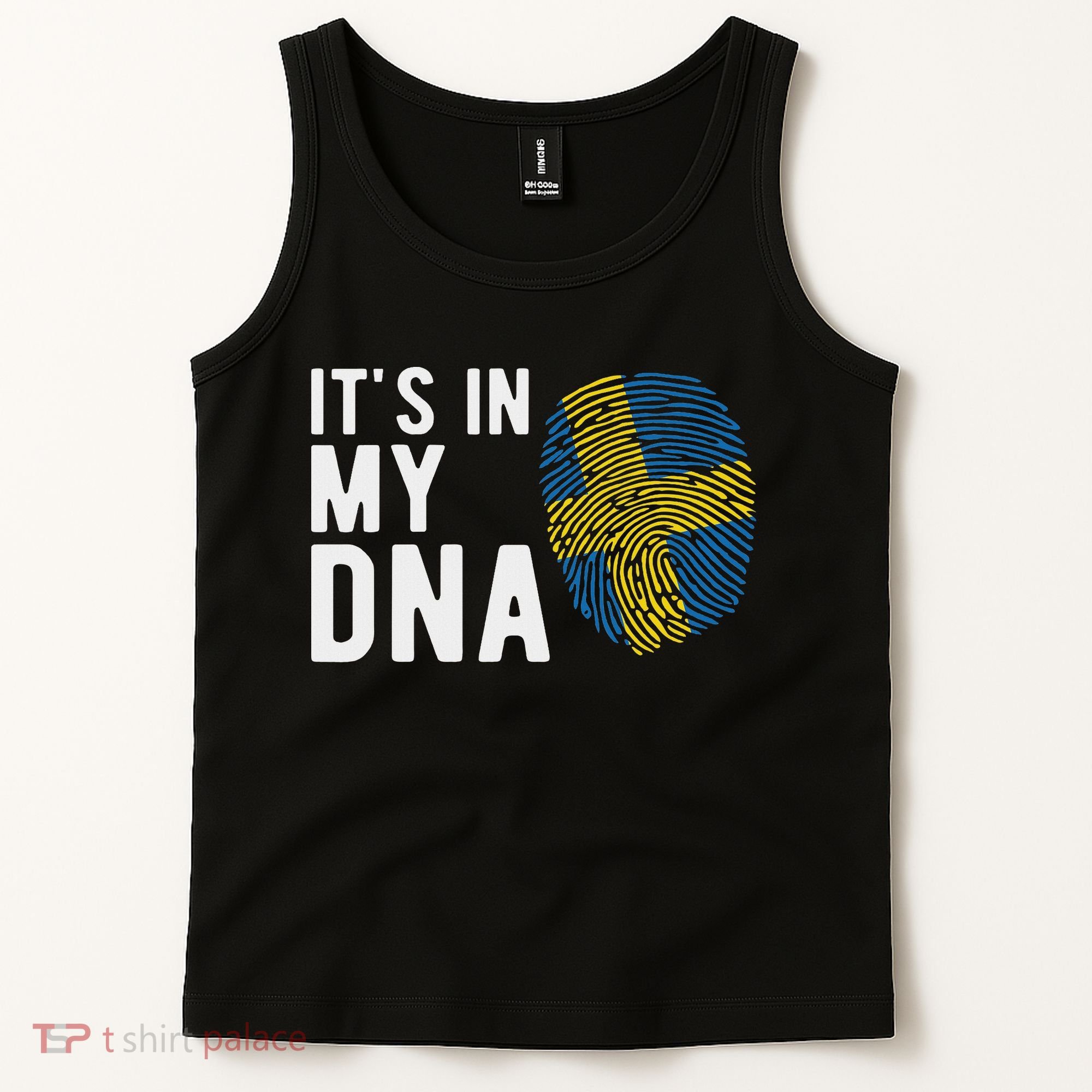 It's In My Dna Sweden Flag Swedish Gift Tank Top
