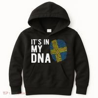 It's In My Dna Sweden Flag Swedish Gift Kids Hoodie thumb 0
