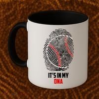 It's In My DNA Baseball Coffee Mug thumb 2
