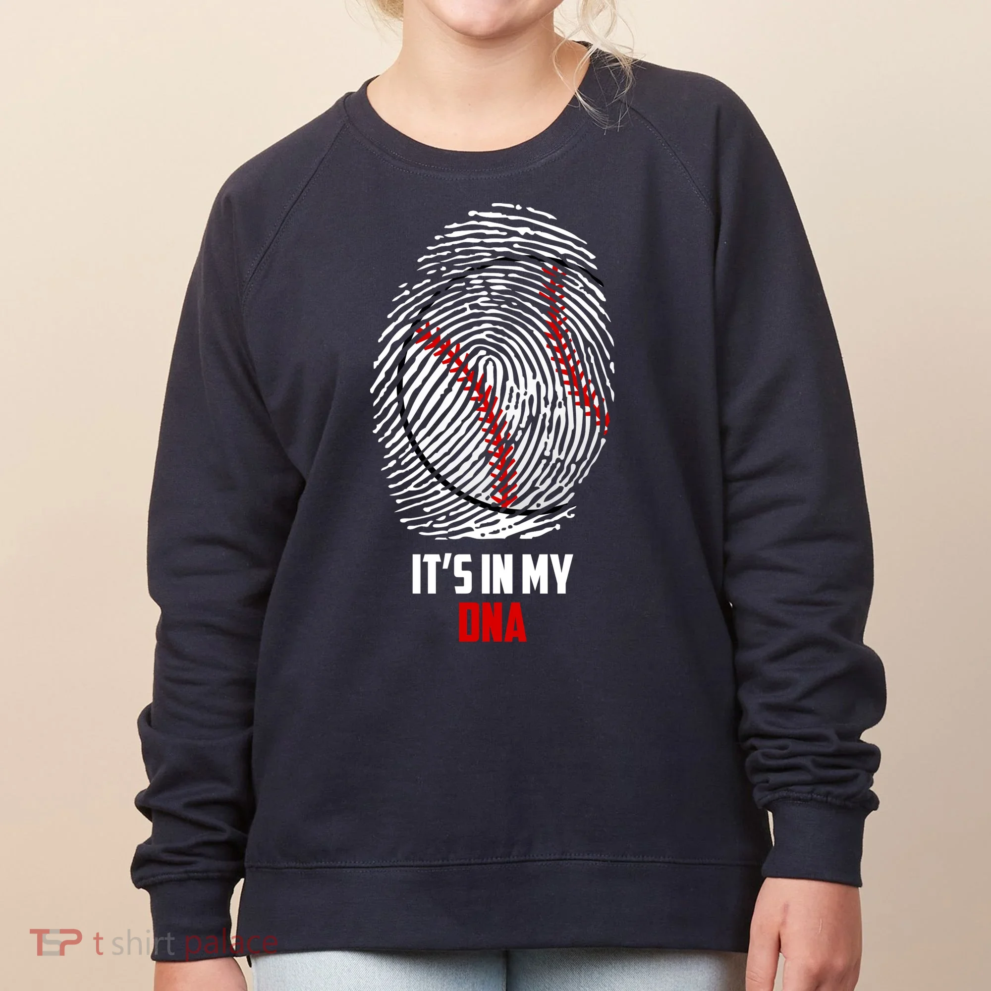 It's In My DNA Baseball Women's Sweatshirt