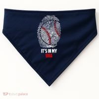 It's In My DNA Baseball USA-Made Doggie Bandana thumb 0