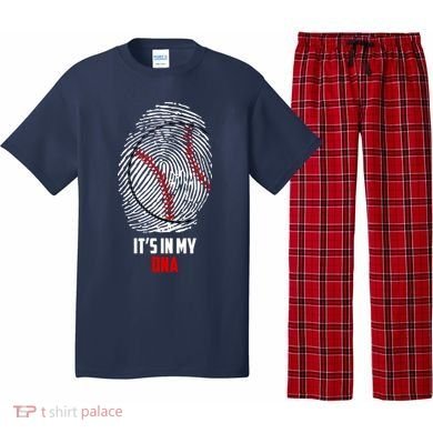 It's In My DNA Baseball Pajama Set