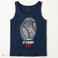 It's In My DNA Baseball Tank Top thumb 2