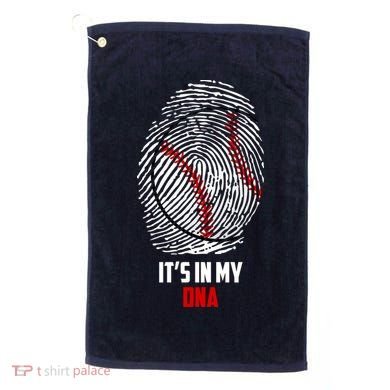 It's In My DNA Baseball Golf Towel