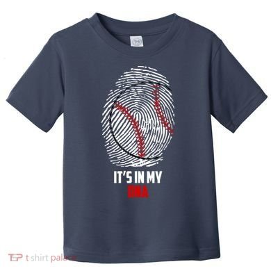 It's In My DNA Baseball Toddler T-Shirt