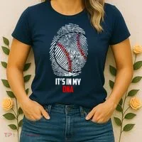 It's In My DNA Baseball Women's T-Shirt thumb 2