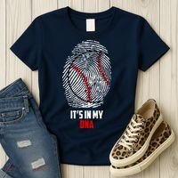 It's In My DNA Baseball Women's T-Shirt thumb 3