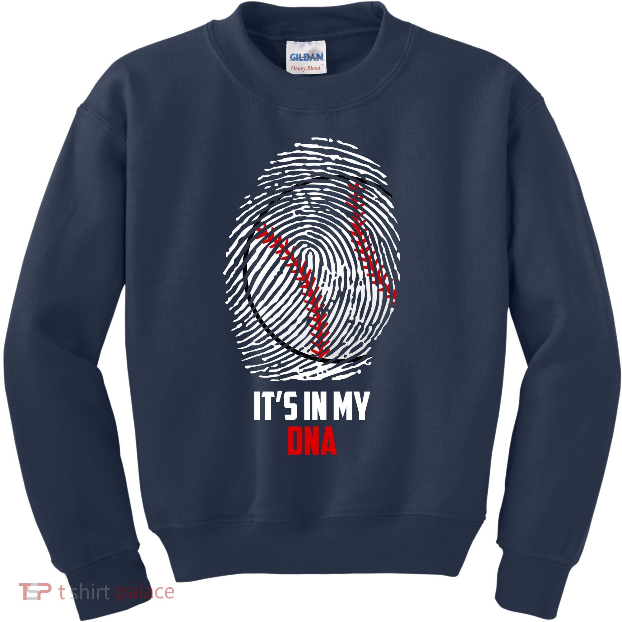 It's In My DNA Baseball Kids Sweatshirt