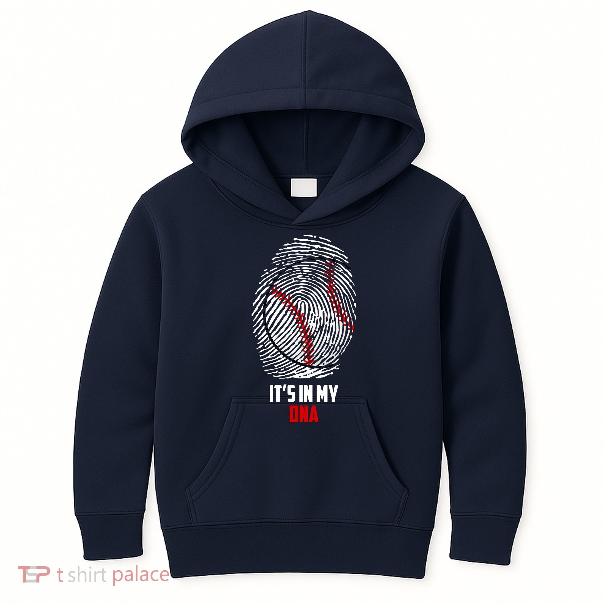 It's In My DNA Baseball Kids Hoodie