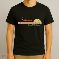 Indiana Its Not That Bad Awesome Retro State T-Shirt thumb 3