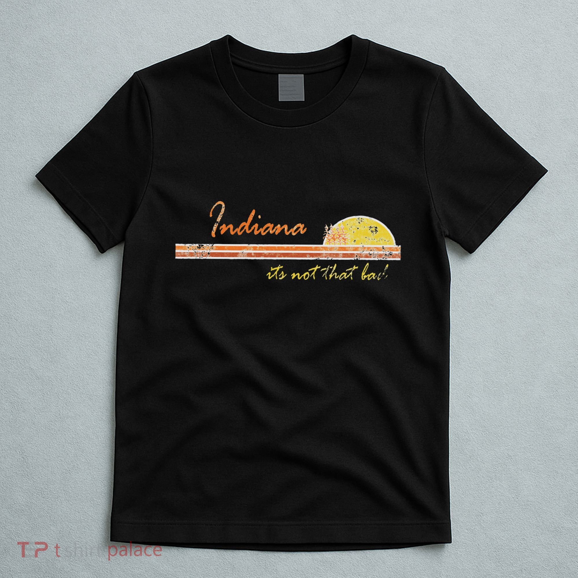 Indiana Its Not That Bad Awesome Retro State T-Shirt