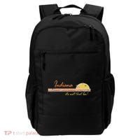 Indiana Its Not That Bad Awesome Retro State Backpack thumb 0