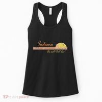 Indiana Its Not That Bad Awesome Retro State Women's Tank Top thumb 0