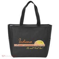 Indiana Its Not That Bad Awesome Retro State Tote Bag thumb 0