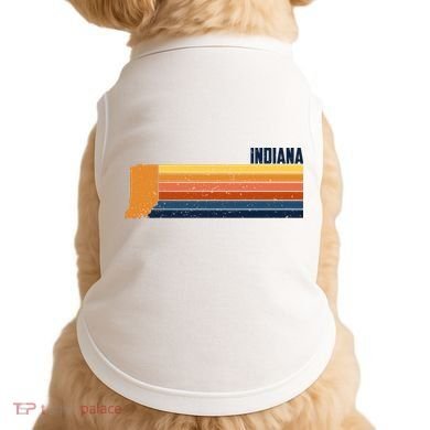 Retro Vintage Indiana Doggie Tank