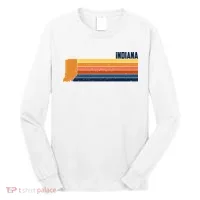 Retro Vintage Indiana Long Sleeve Shirt thumb 0