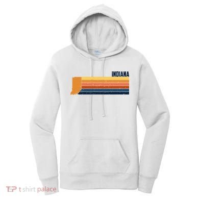 Retro Vintage Indiana Women's Hoodie