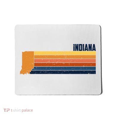 Retro Vintage Indiana Mousepad