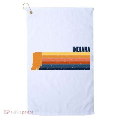 Retro Vintage Indiana Golf Towel