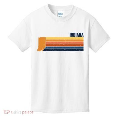 Retro Vintage Indiana Kids T-Shirt