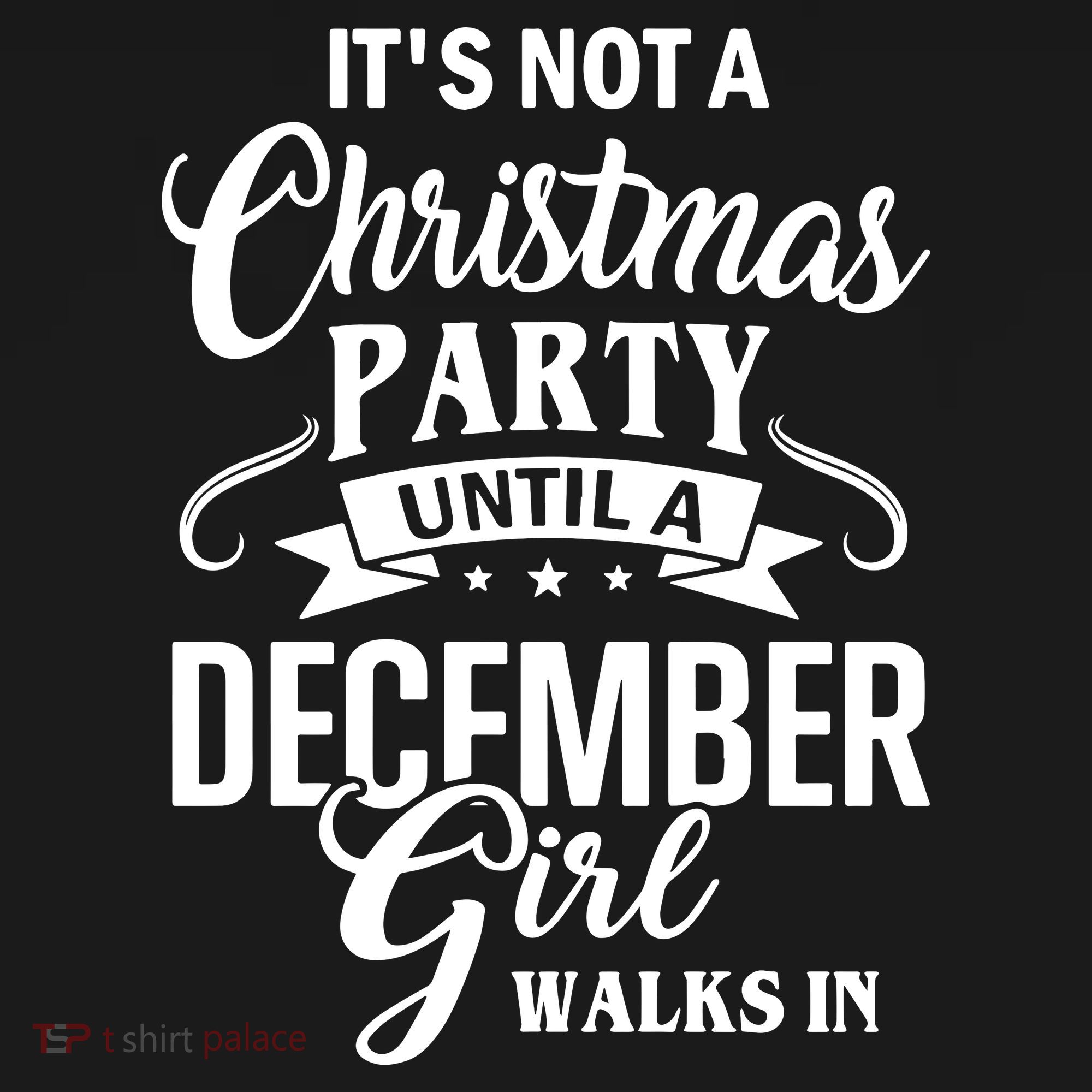 It Is Not A Christmas Party Until A December Girl Walks In Christmas Visor