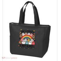 Inclusivity Is Not Scary  Cute Ghost Welcome Here Funny Tote Bag thumb 3