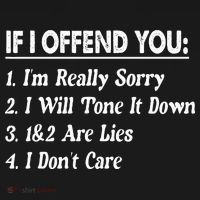 If I Offend You 1 IM Really Sorry 2 I Will Tone It Down Women's Hoodie thumb 2