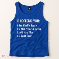 If I Offend You 1 IM Really Sorry 2 I Will Tone It Down Tank Top thumb 2