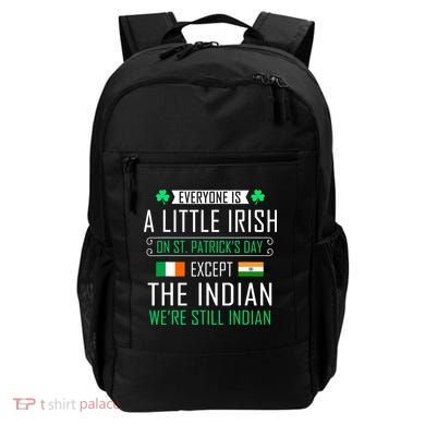 Indian Irish On St Patrick's Day Backpack