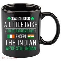 Indian Irish On St Patrick's Day 11oz C Handle Ceramic Mug thumb 0