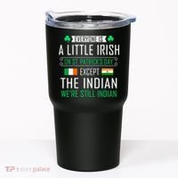 Indian Irish On St Patrick's Day Tumbler thumb 0