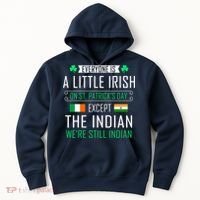 Indian Irish On St Patrick's Day Hoodie thumb 0