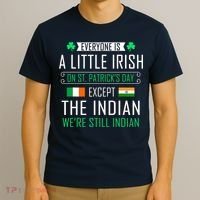Indian Irish On St Patrick's Day T-Shirt thumb 3