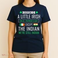 Indian Irish On St Patrick's Day T-Shirt thumb 4