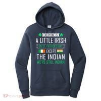 Indian Irish On St Patrick's Day Women's Hoodie thumb 0