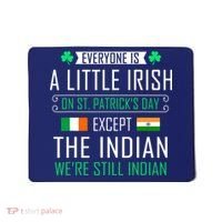 Indian Irish On St Patrick's Day Mousepad thumb 0
