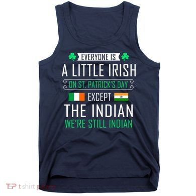 Indian Irish On St Patrick's Day Tank Top