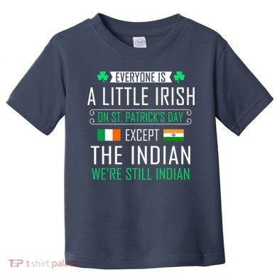 Indian Irish On St Patrick's Day Toddler T-Shirt