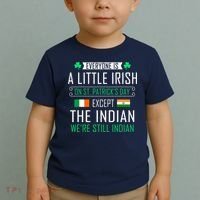 Indian Irish On St Patrick's Day Toddler T-Shirt thumb 2