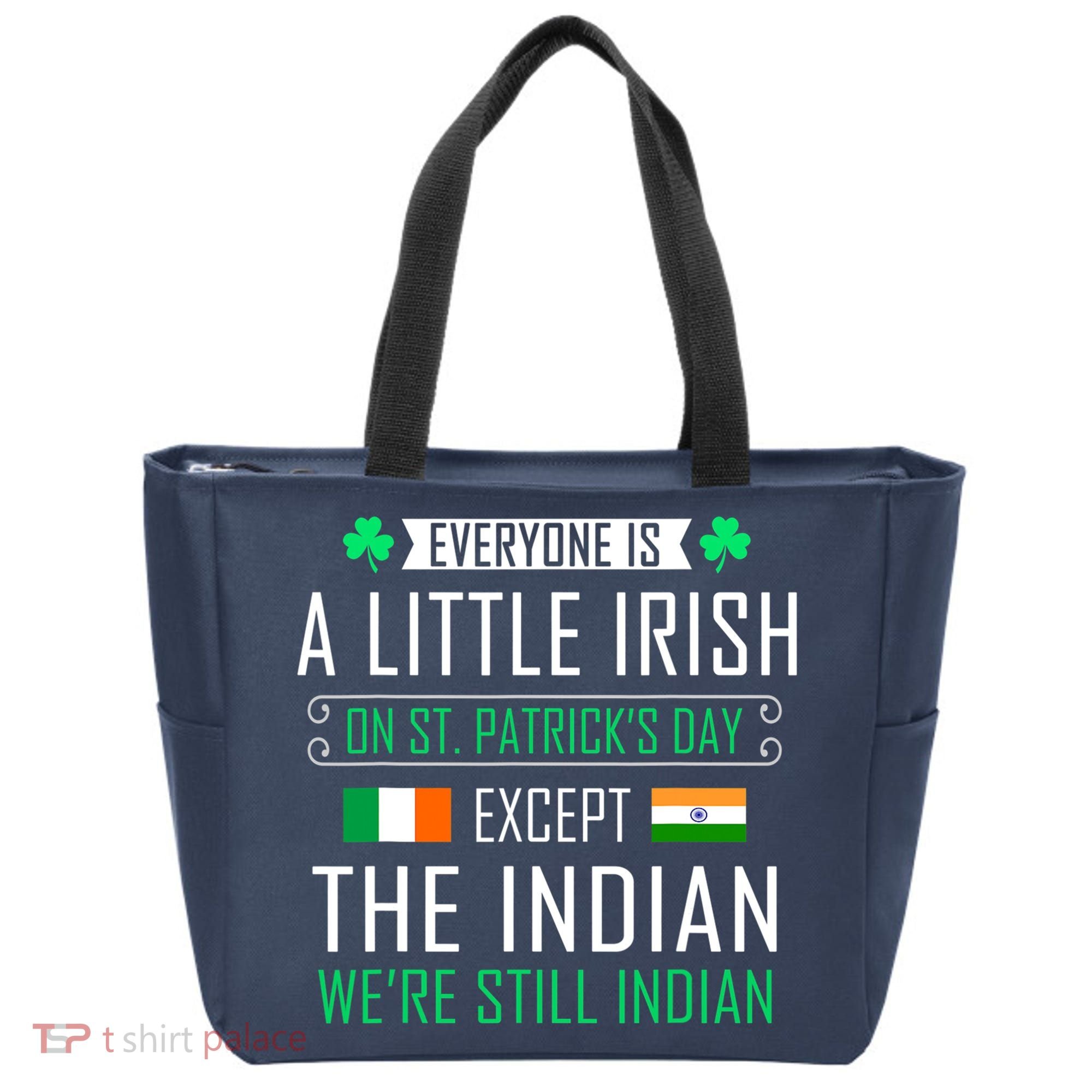 Indian Irish On St Patrick's Day Tote Bag