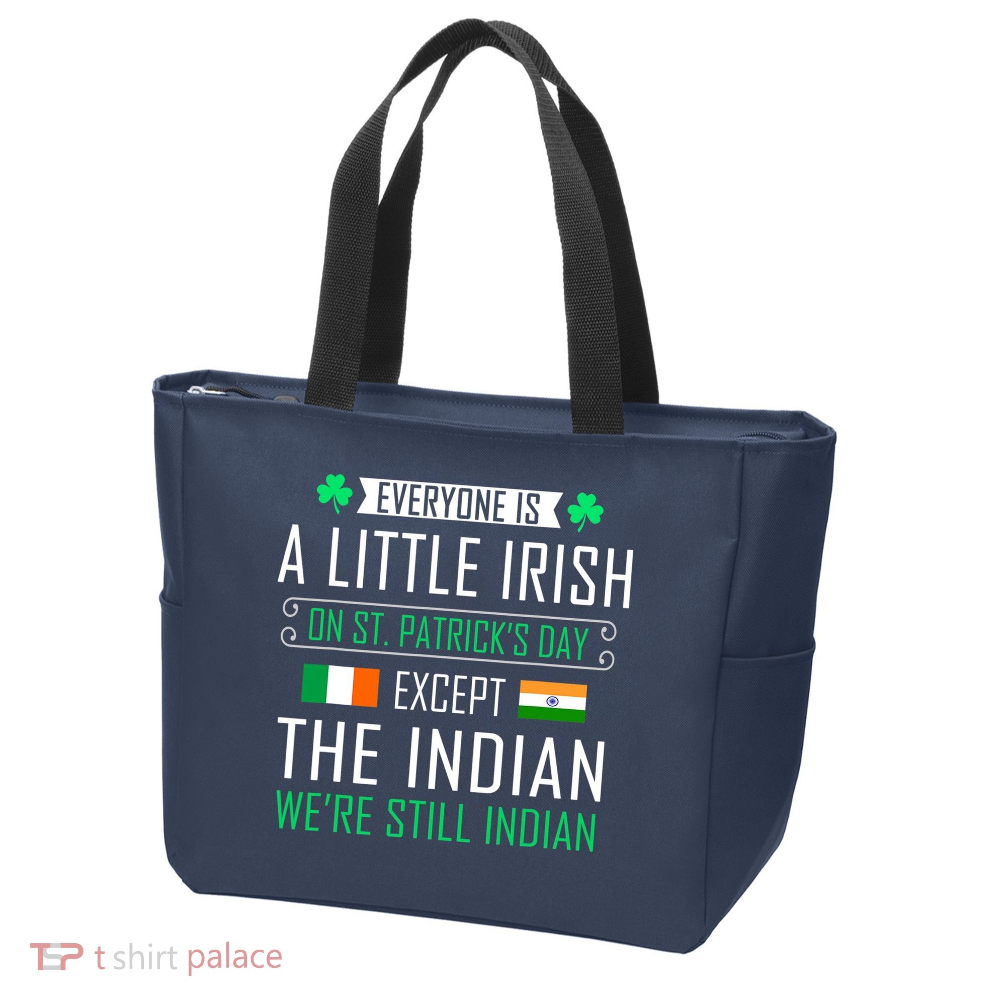Indian Irish On St Patrick's Day Tote Bag