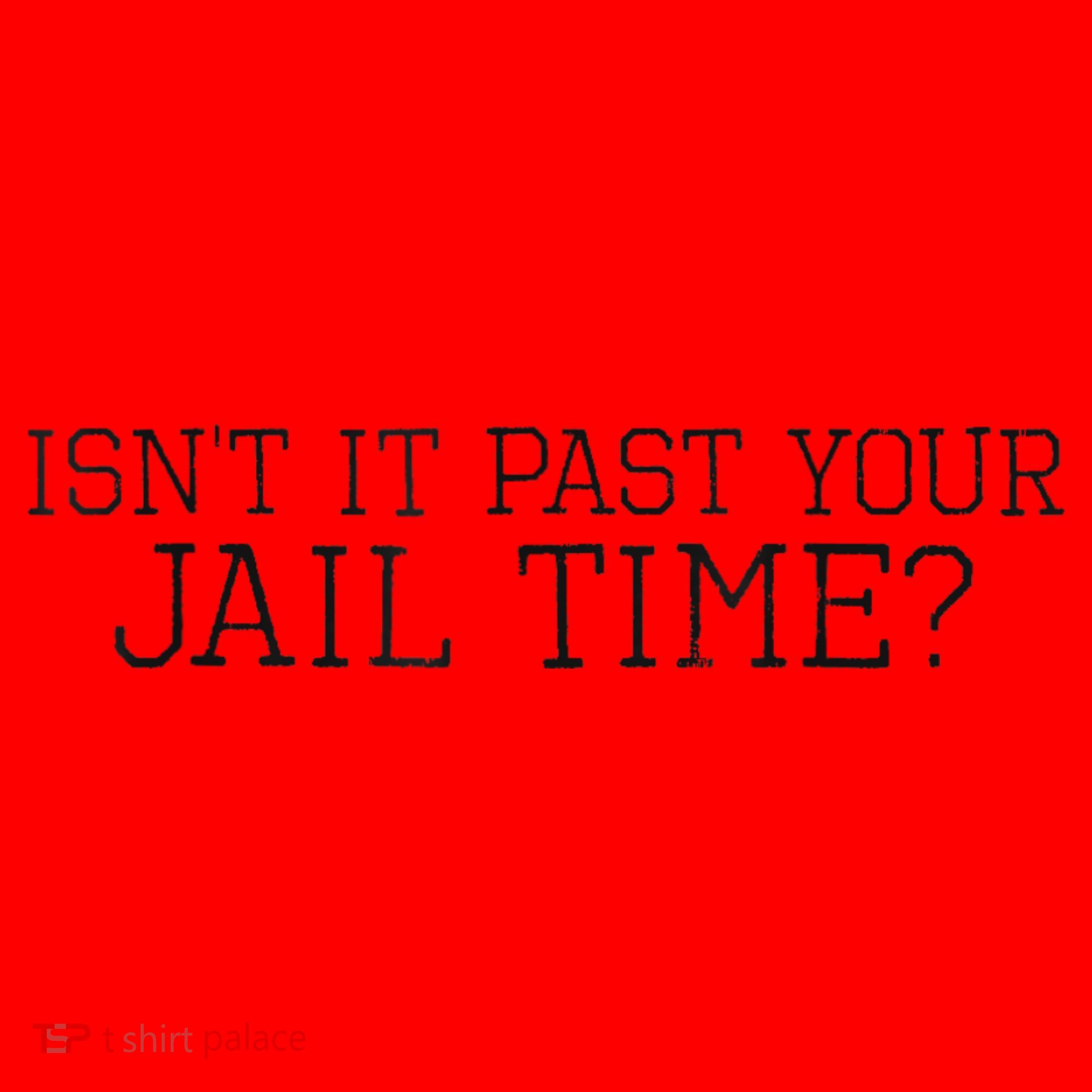 isn't it past your jail time Santa Hat